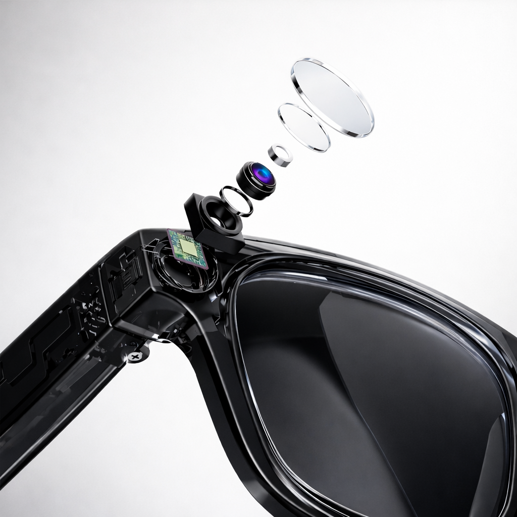 Gafas Inteligentes con Cámara HD y Asistente IA – SmartView Pro