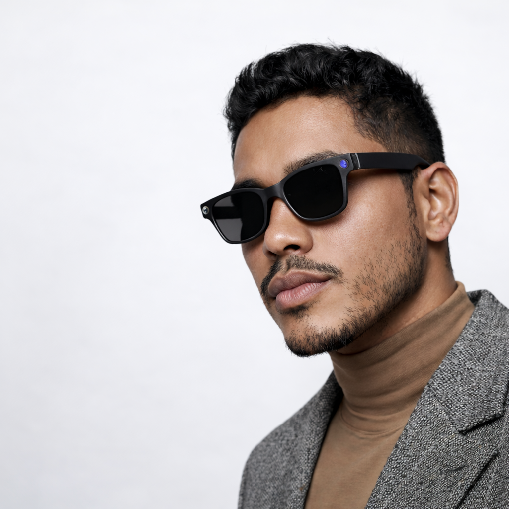Gafas Inteligentes con Cámara HD y Asistente IA – SmartView Pro
