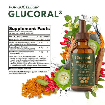 Glucoral® | Control diario de glucosa y bienestar completo
