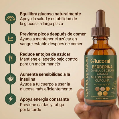 Glucoral® | Control diario de glucosa y bienestar completo